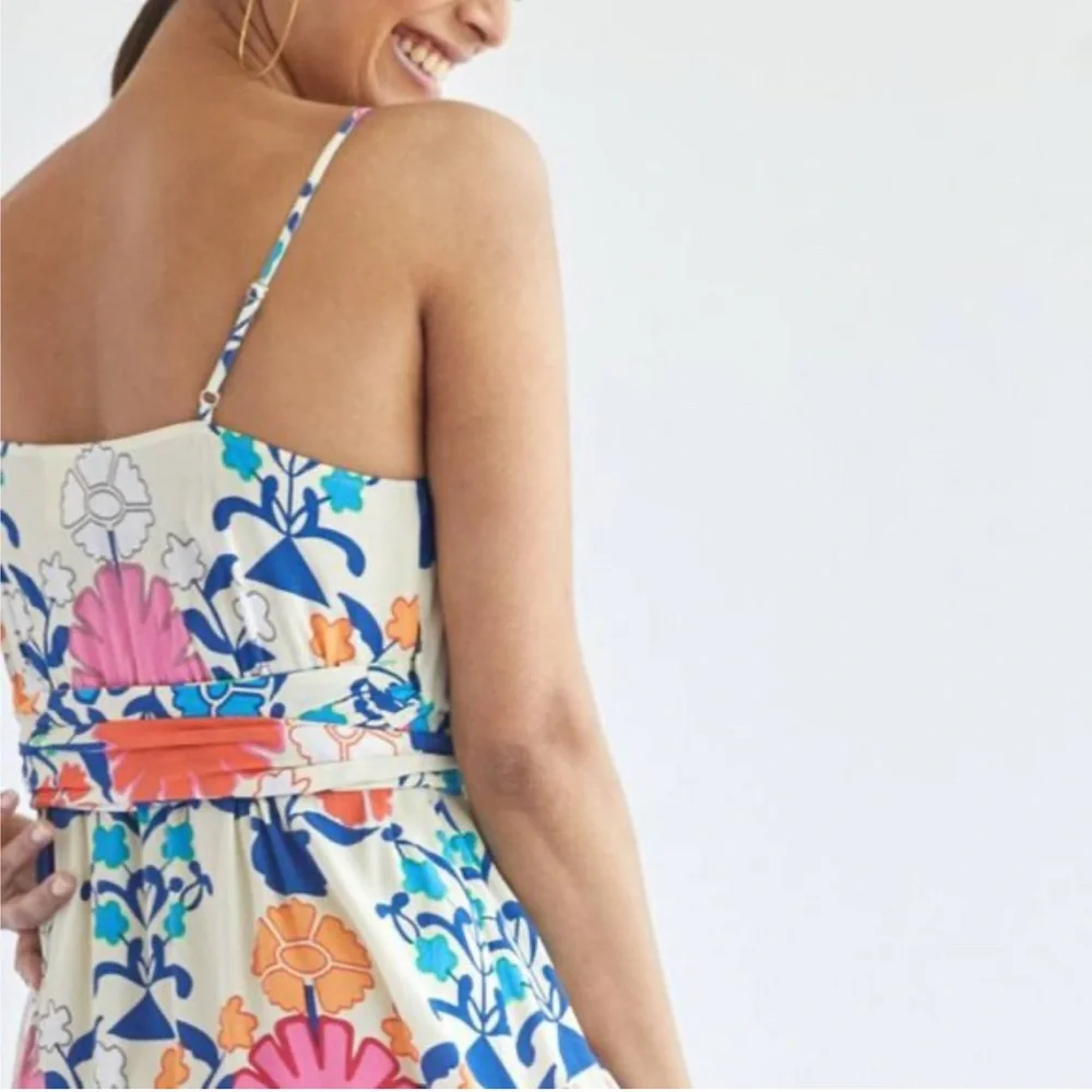 NWOT Anthropologie Plenty by Tracy Reese Poppies Maxi Dress - Size XSP - Picture 5 of 16